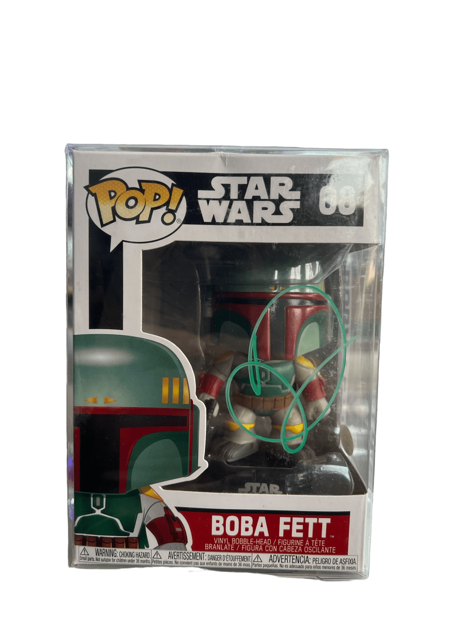 Autographed Boba discount Fett Funko Pop