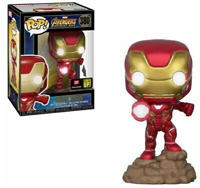 Funko POP Avengers Infinity War Iron Man Lights Up Walgreens Exclusive 380