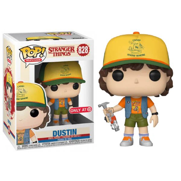 Funko POP Dustin Stranger Things Target Exclusive 828 NERD BLVD