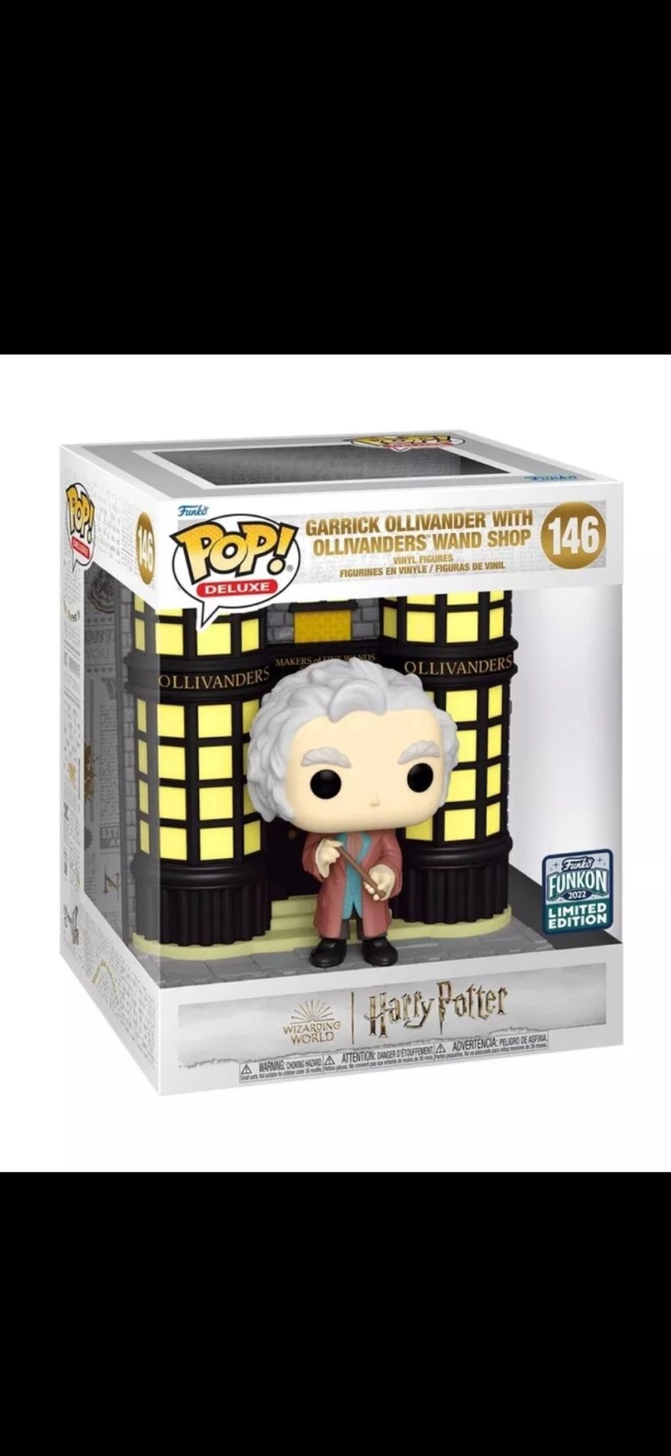 Garrick newest Ollivander Funkon 2022 Funko Pop