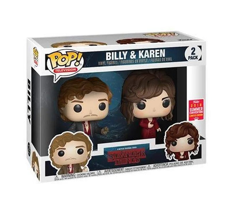 Selling Billy and Karen 2 Pack - Stranger Things Funko Pop