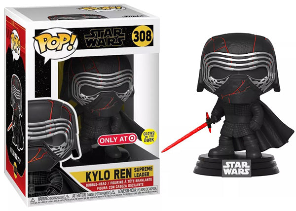 Funko POP Star Wars Kylo Ren 308 Target GITD