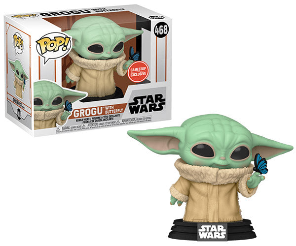 Funko POP Star Wars Grogu 468 Gamestop Exclusive