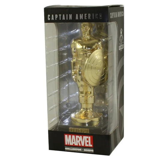 Captain America Gold Statue Trophy Funko Marvel Collector Corps Founder 2015 Exc - NERD BLVD