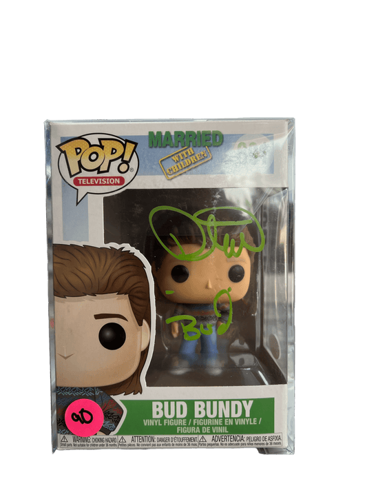 David Faustino Signed Bud Bundy Funko POP Married With Children 691 JSA COA - NERD BLVD