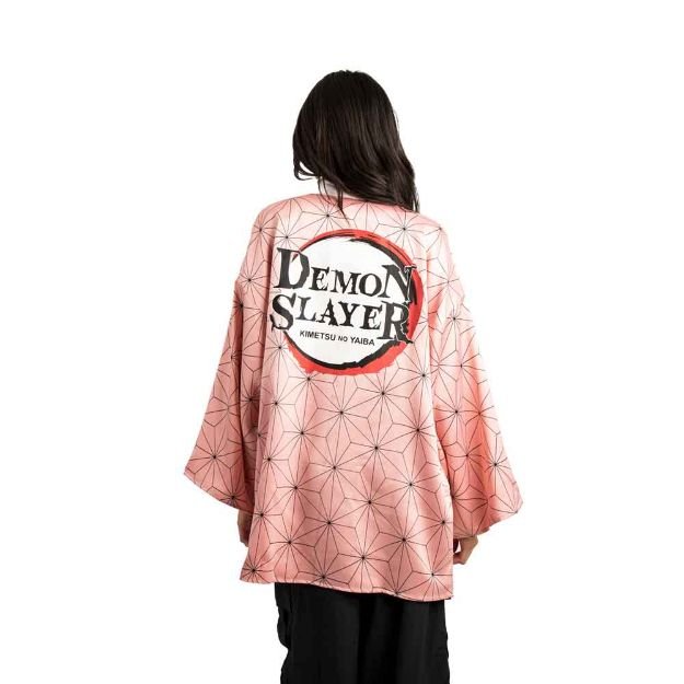 DEMON SLAYER NEZUKO COSPLAY ROBE - NERD BLVD