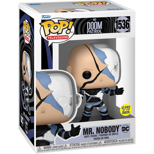 Doom Patrol Mr. Nobody Glow-in-the-Dark Funko Pop! Vinyl Figure #1536 - NERD BLVD