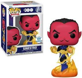 Funko POP 100 WB Sinestro 470 Funko Exclusive - NERD BLVD