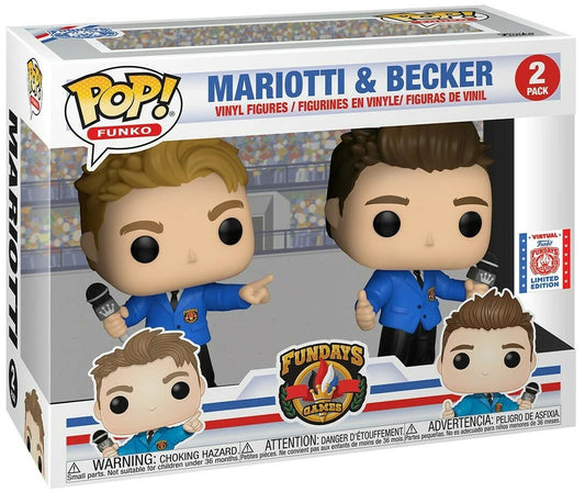 Funko Pop 2 Pack Mariotti and Becker Fundays 2021 - NERD BLVD