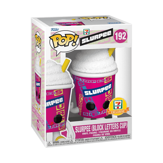 Funko POP 7 Eleven Slurpee Block Letters Cup Exclusive 192 - NERD BLVD