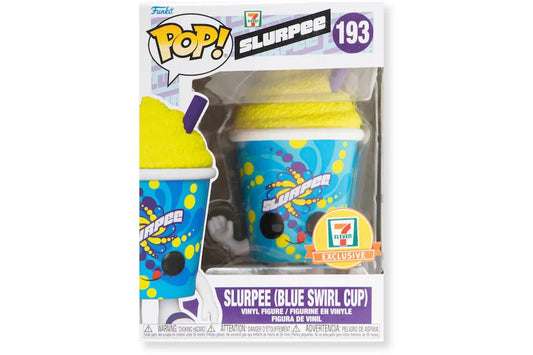 Funko POP 7 Eleven Slurpee Blue Swirl Cup Exclusive 193 - NERD BLVD