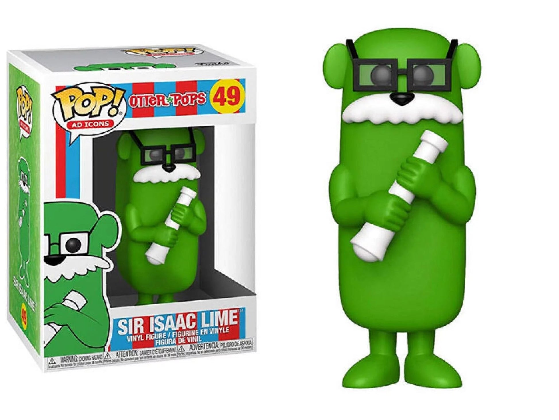 Funko POP AD Icons Sir Isaac Lime 49 - NERD BLVD