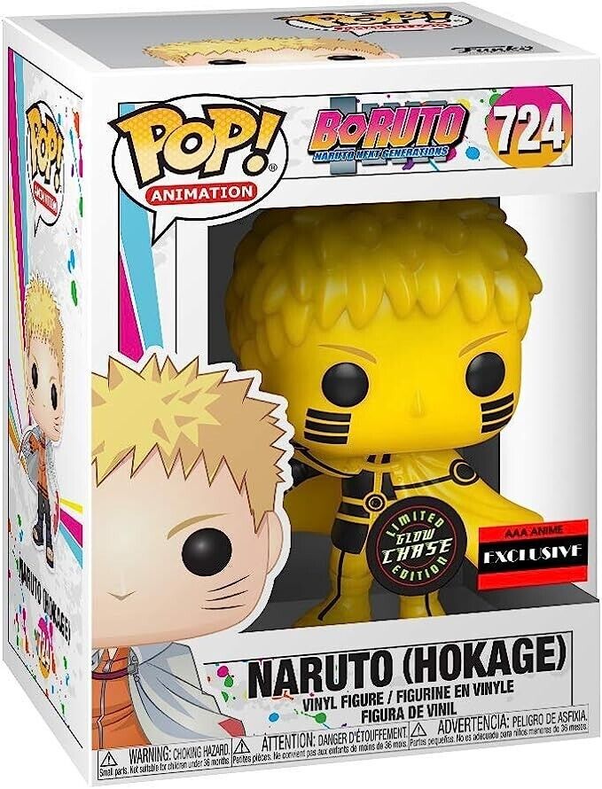 Funko Pop Animation Boruto Naruto Hokage 724 Chase AAA Exclusive - NERD BLVD