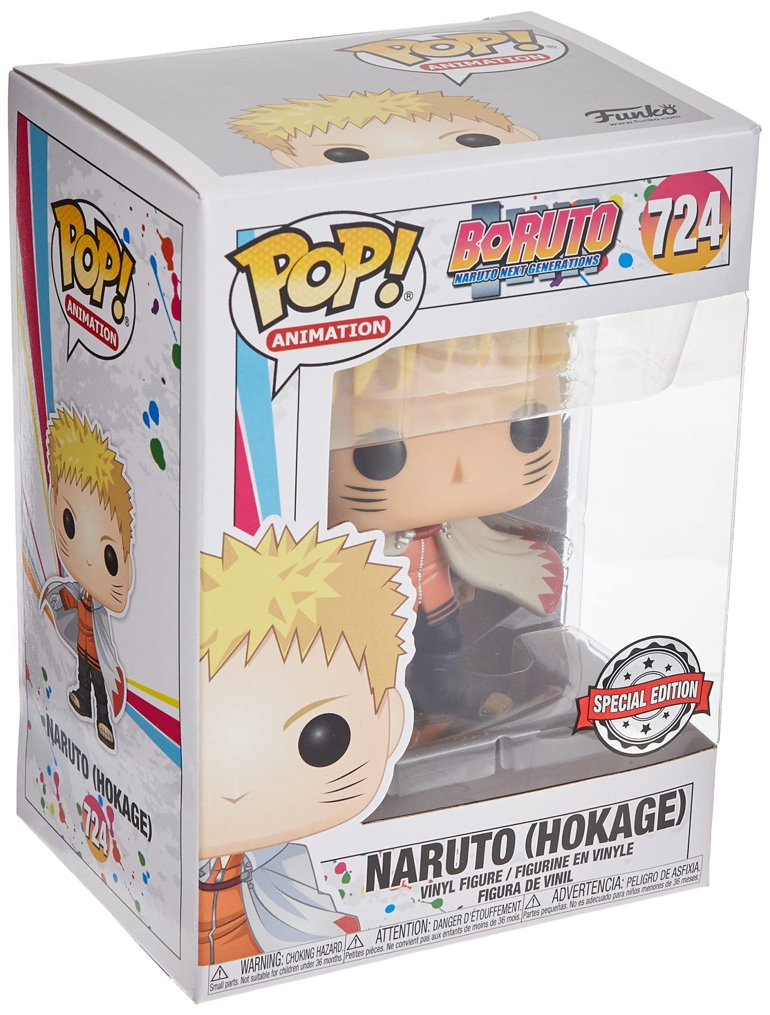 Funko Pop Animation Boruto Naruto Hokage 724 Special Edition - NERD BLVD