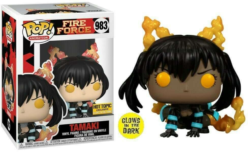 Funko POP Animation Fire Force Tamaki GITD Hot Topic 983 - NERD BLVD