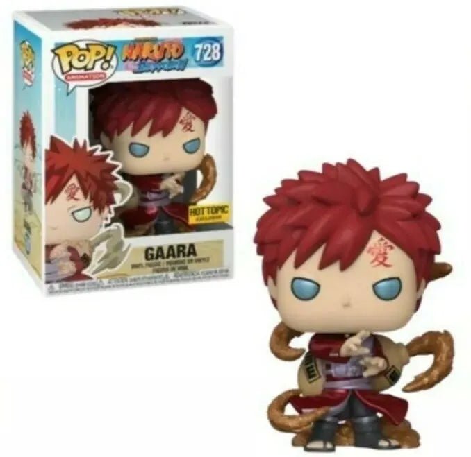 Funko Pop Animation Gaara Hot Topic Exclusive 728 - NERD BLVD