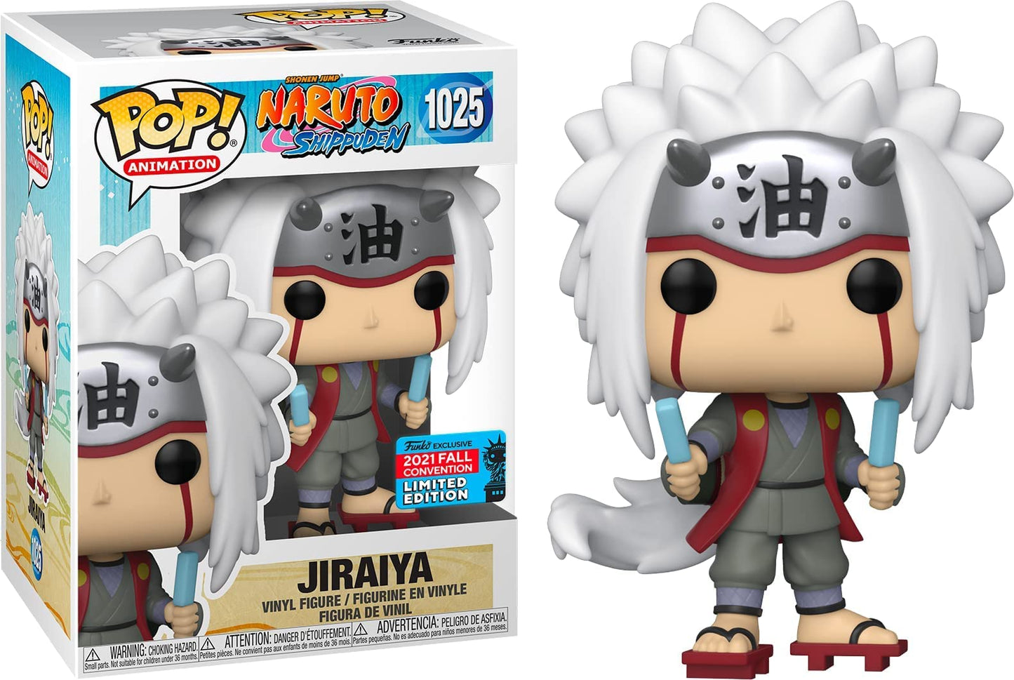 Funko Pop Animation Jiraiya 1025 Fall Convention 2021 - NERD BLVD