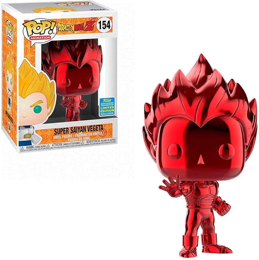 Funko Pop Animation Super Saiyan Vegeta 154 Summer Convention 2019 - NERD BLVD