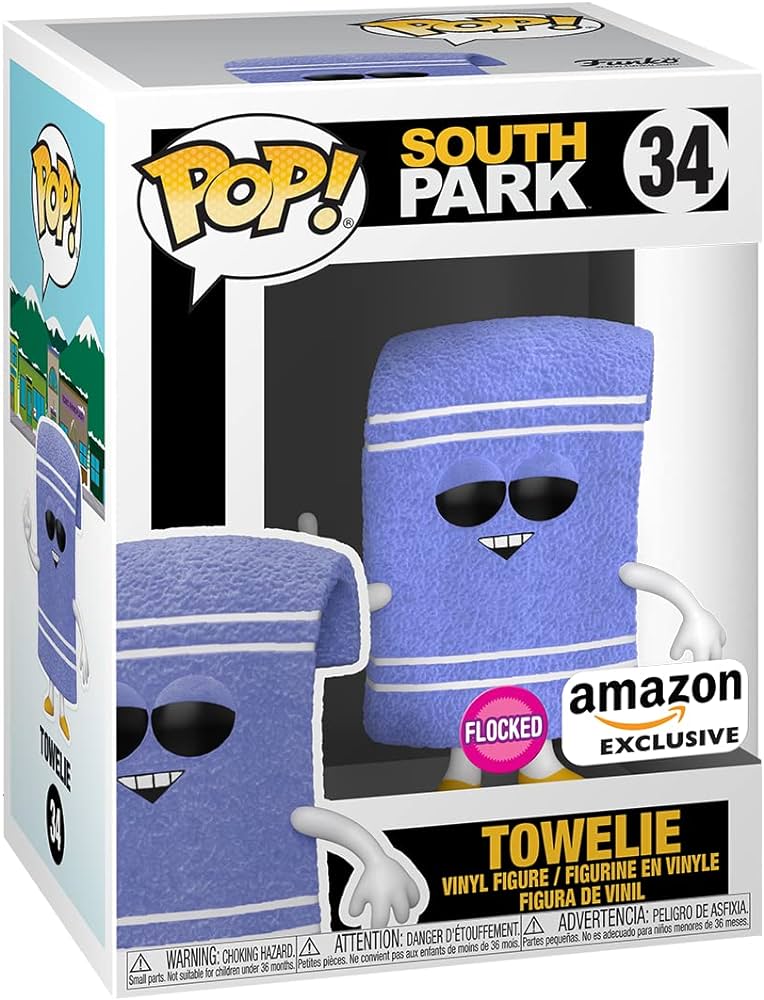 Funko Pop Animation Towelie 34 Flocked Amazon Exclusive - NERD BLVD