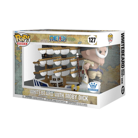 Funko Pop Anime Whitebeard With Moby Dick 127 Funko Exclusive - NERD BLVD