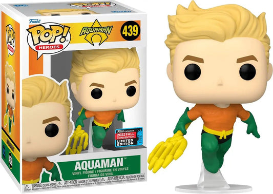 Funko Pop Aquaman 439 2022 Fall Convention - NERD BLVD