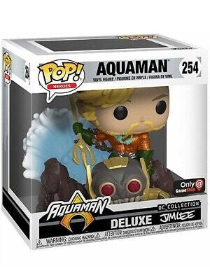 Funko POP Aquaman Deluxe Jim Lee 254 - NERD BLVD