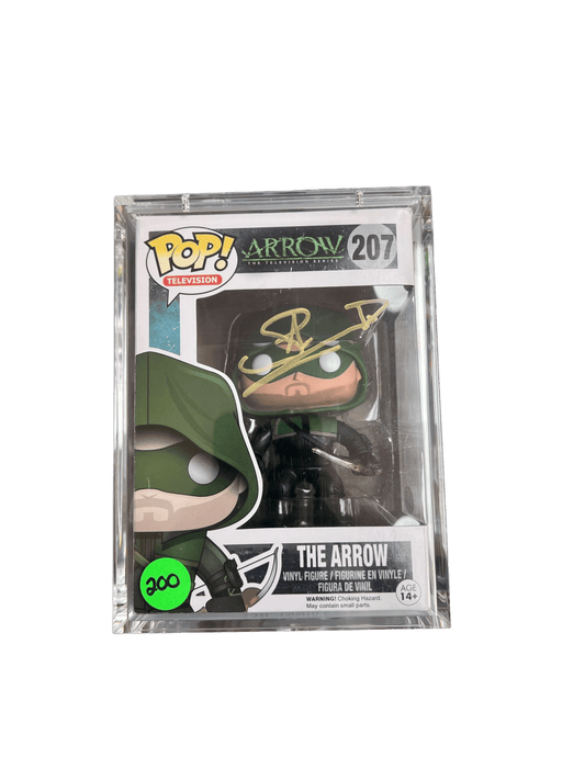 Funko POP Arrow Signed By Stephen Amell JSA - NERD BLVD