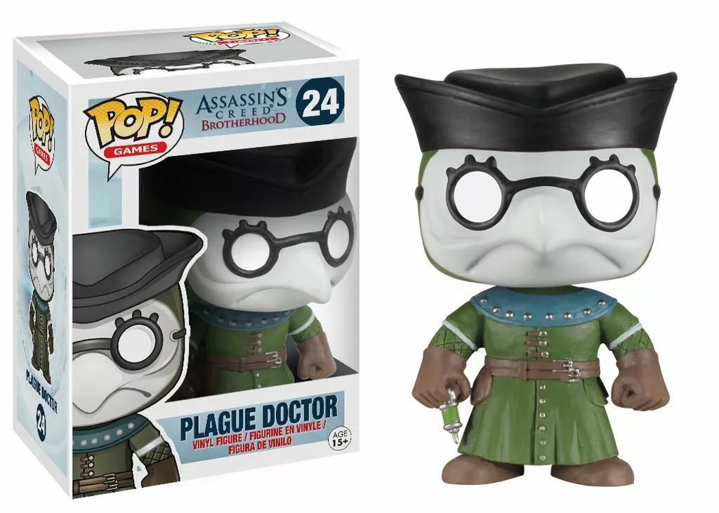 Funko POP Assassins Creed Brotherhood Plague Doctor 24 - NERD BLVD