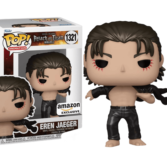 Funko POP Attack on Titan Eren Jaeger Amazon 1321 - NERD BLVD