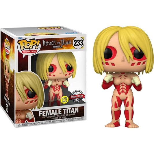 Funko POP Attack On Titan Female Titan GITD SE 233 - NERD BLVD