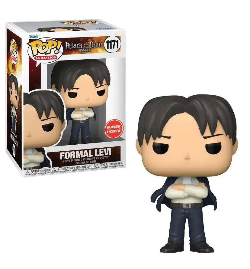 Funko POP Attack on Titan Formal Levi GameStop 1171 - NERD BLVD