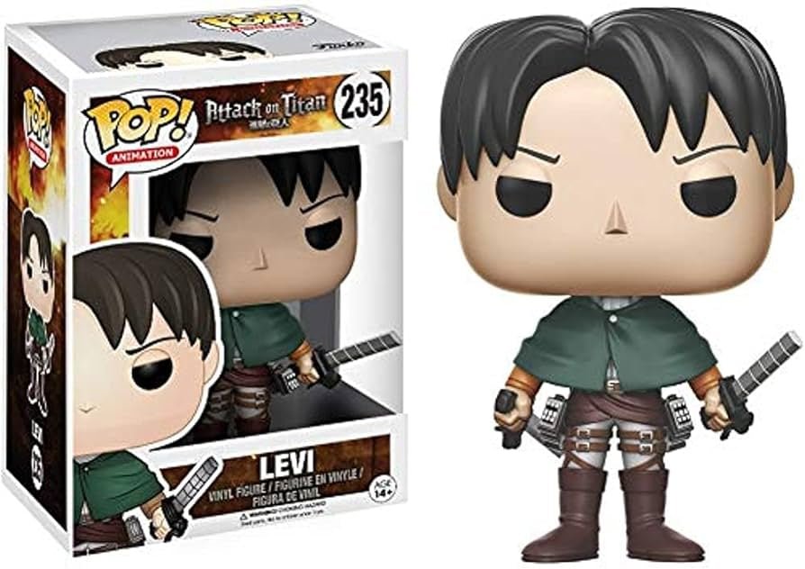 Funko POP Attack on Titan Levi 235 - NERD BLVD