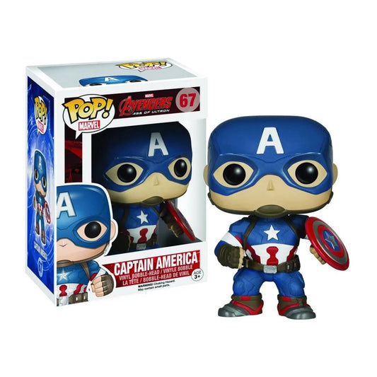 Funko POP Avengers Age Of Ultron Captain America 67 - NERD BLVD