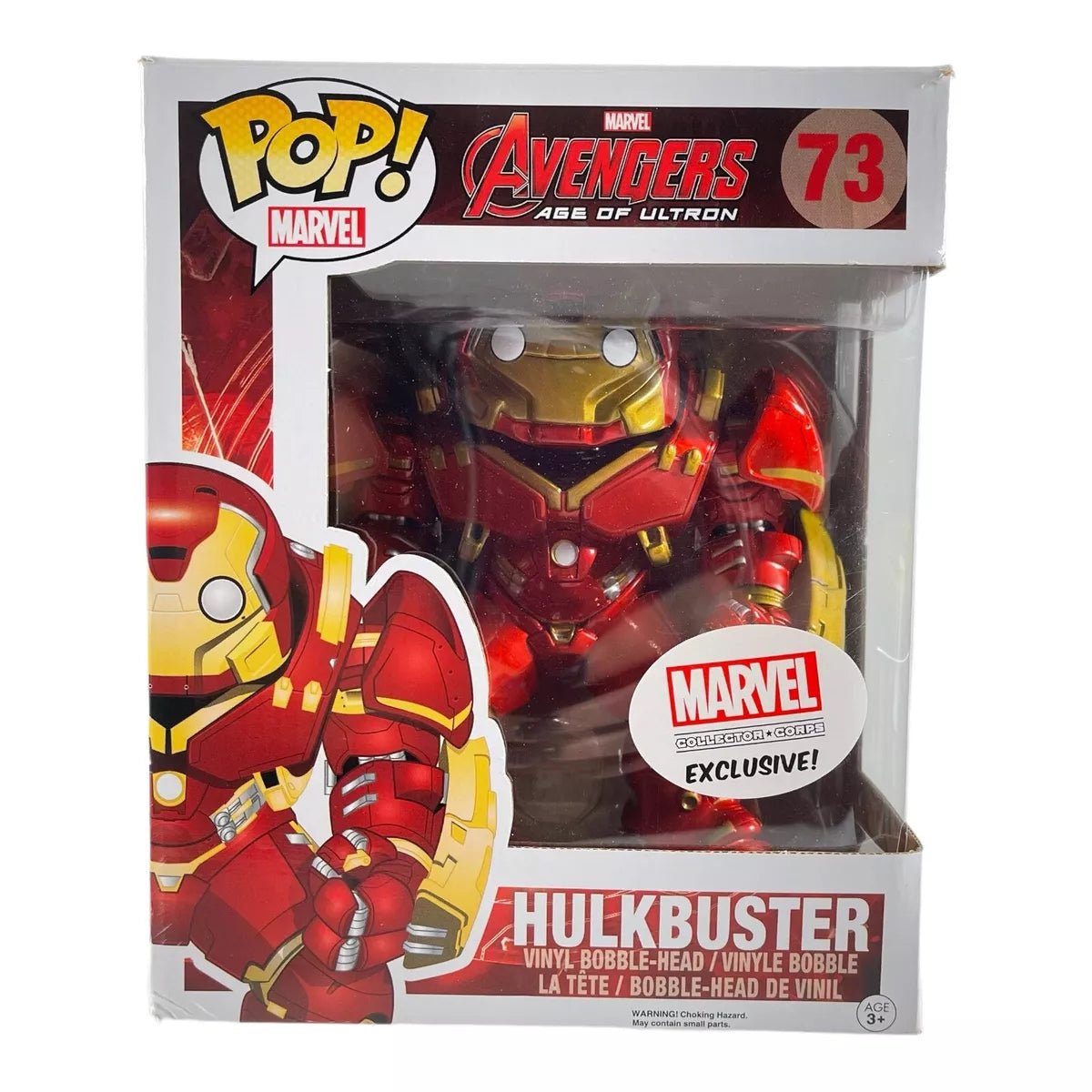 Funko POP Avengers Age Of Ultron Hulkbuster Marvel Corps Exclusive 73 - NERD BLVD