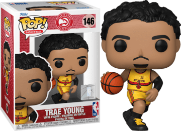 Funko POP Basketball Atlanta Hawks Trae Young 146 - NERD BLVD