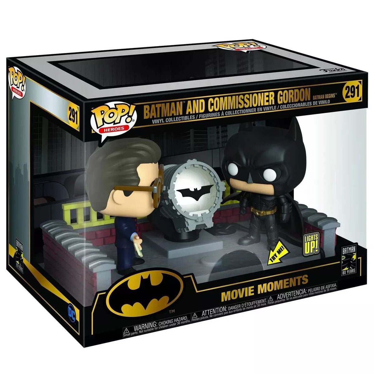 Funko POP Batman And Commissioner Gordon Batman Begins 291 - NERD BLVD