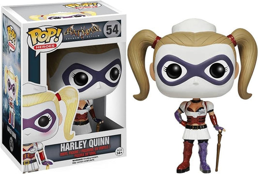 Funko POP Batman Arkham Asylum Harley Quinn 54 - NERD BLVD