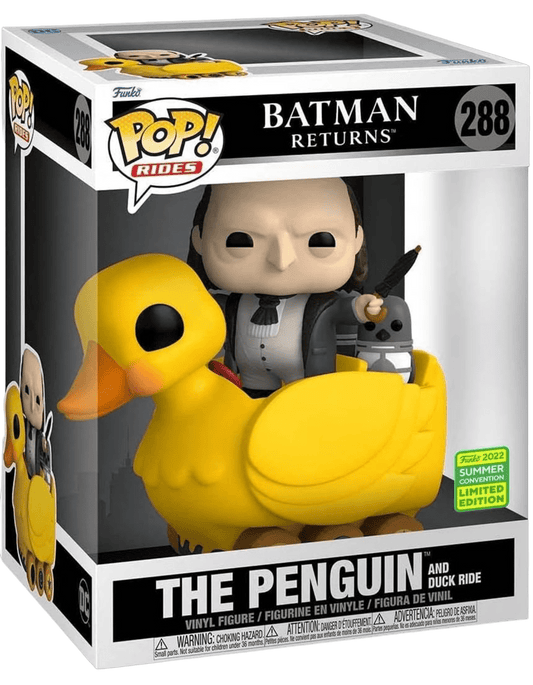 Funko Pop Batman Returns Penguin and Duck Ride Shared Sticker 2022 Exclusive - NERD BLVD