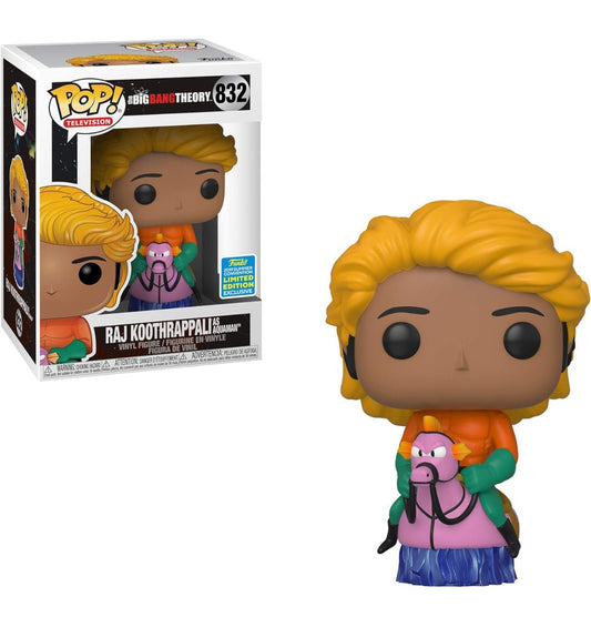 Funko POP Big Bang Theory Raj As Aquaman 832 - NERD BLVD