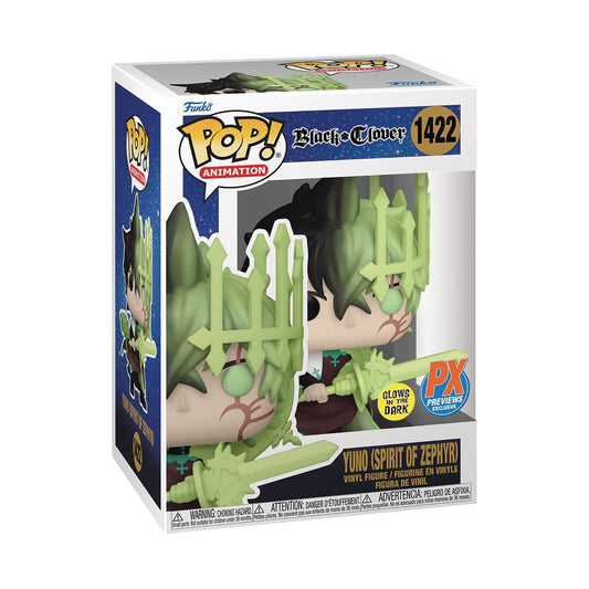 Funko POP Black Clover Yuno GITD PX Previews 1422 - NERD BLVD