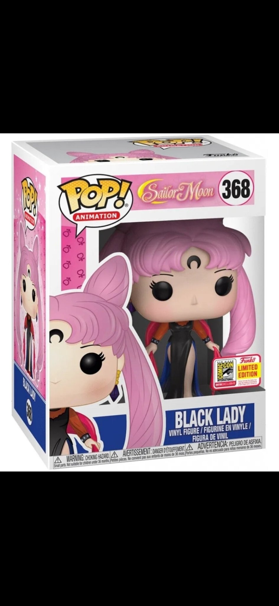 Funko Pop Black Lady 368 SDCC 2018 - NERD BLVD