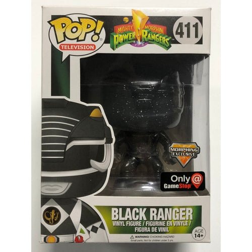 Funko Pop Black Ranger 411 Gamestop Exclusive Morphing Exclusive - NERD BLVD