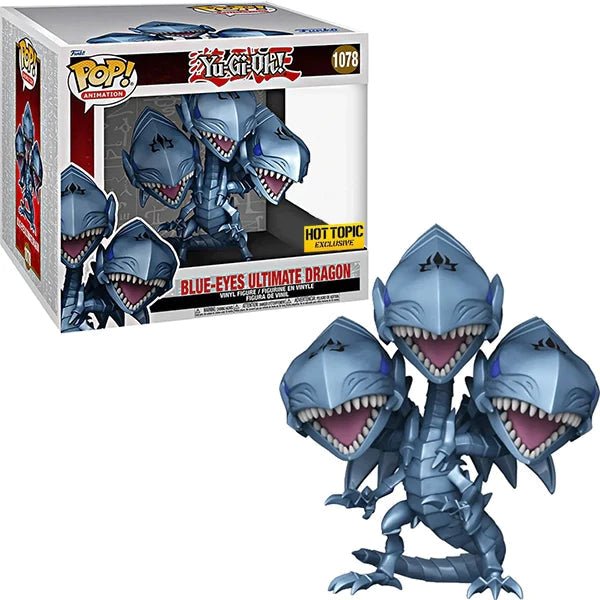 Funko POP Blue Eyes Ultimate Dragon Yu Gi Oh Hot Topic Exclusive 1078 - NERD BLVD