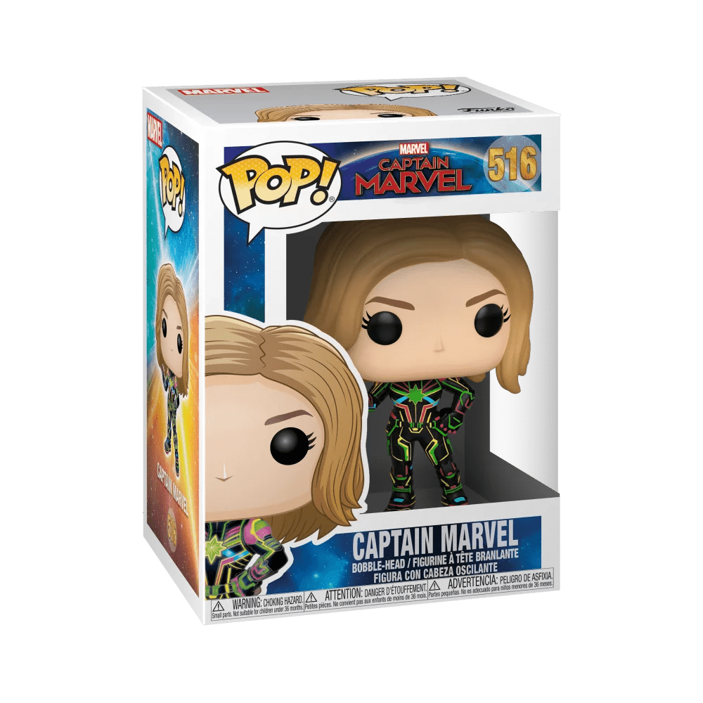 Funko POP Captain Marvel 516 - NERD BLVD