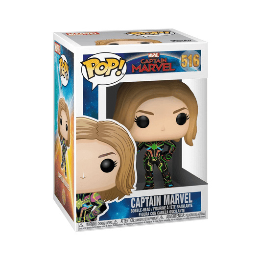 Funko POP Captain Marvel 516 - NERD BLVD