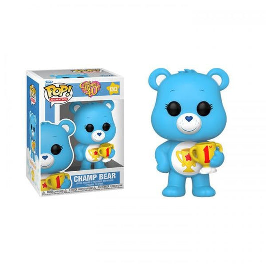 Funko POP Care Bears Champ Bear 1203 - NERD BLVD