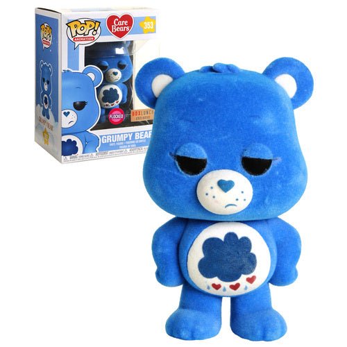 Funko Pop Care Bears Grumpy Bear 353 Boxlunch Flocked - NERD BLVD