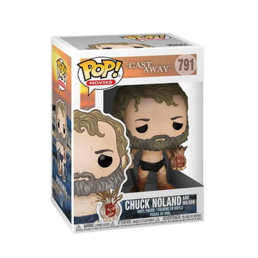 Funko POP Cast Away Chuck Noland And Wilson 791 - NERD BLVD