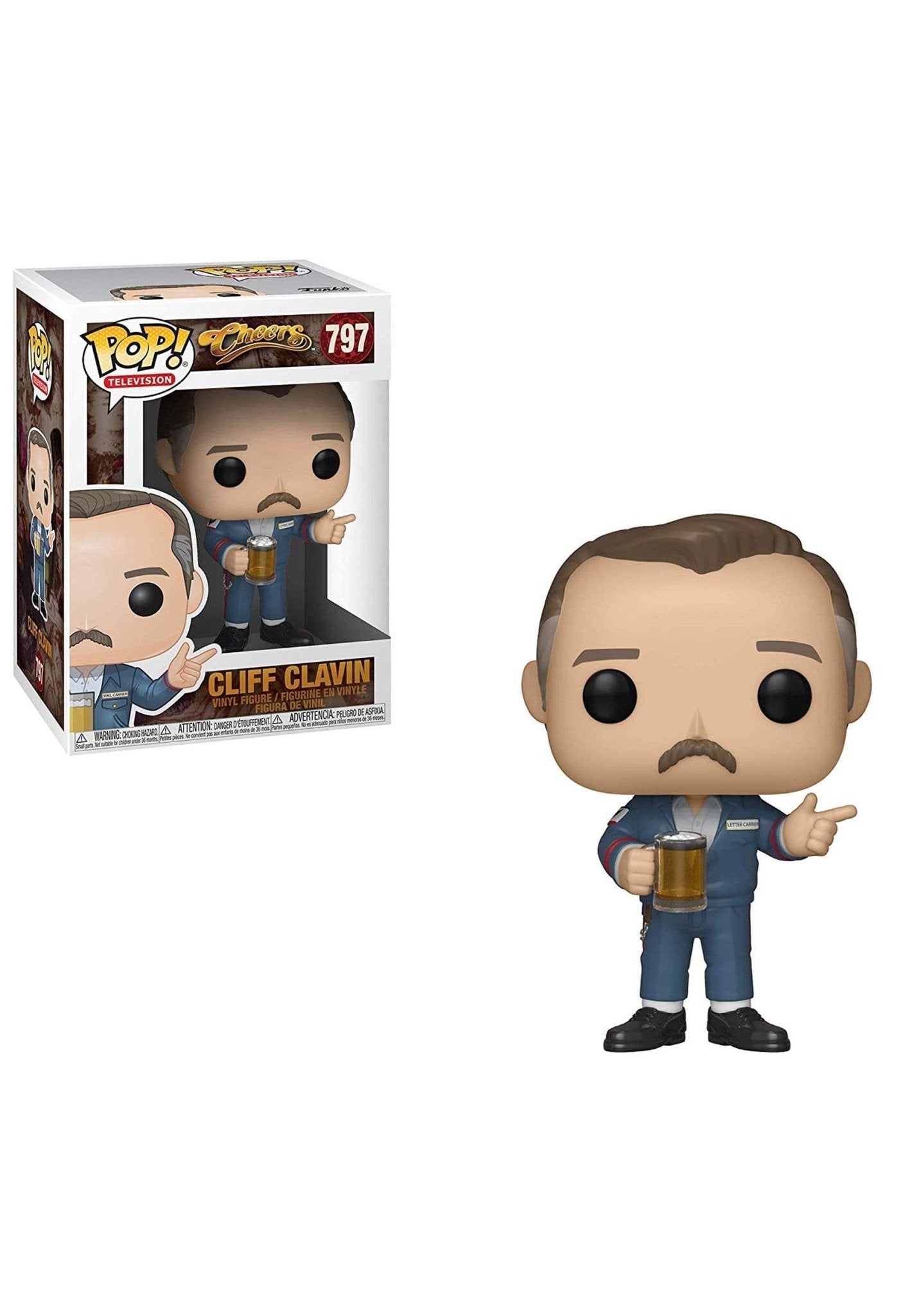 Funko POP Cheers Cliff Clavin 797 - NERD BLVD