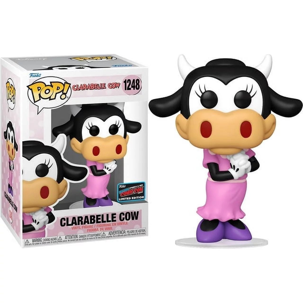 Funko POP Clarabelle Cow NYCC Comic Con Sticker 1248 - NERD BLVD